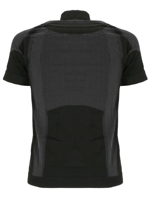 T-shirt nera elasticizzata MisBHV | 231M514MUTED BLACK